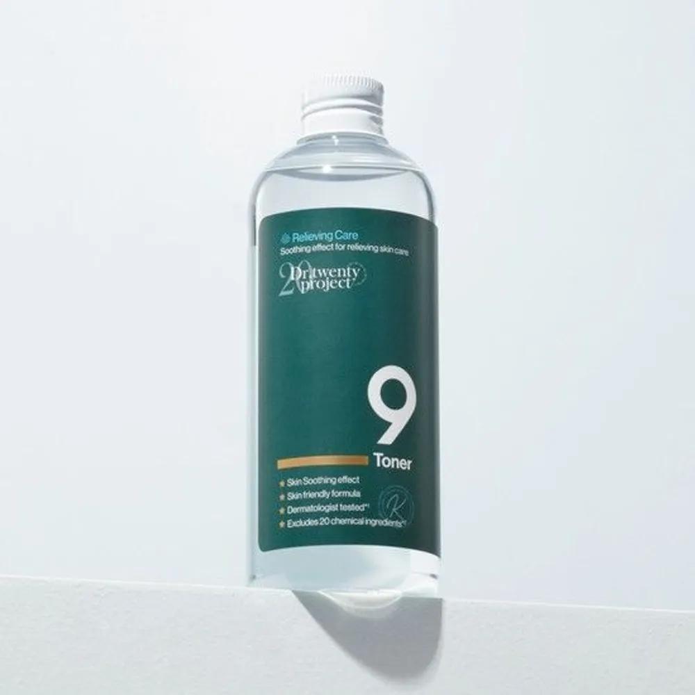 [1+1] Dr. Twenty Project Nine Mugwort Toner 300ml for Soothing Redness and Heat