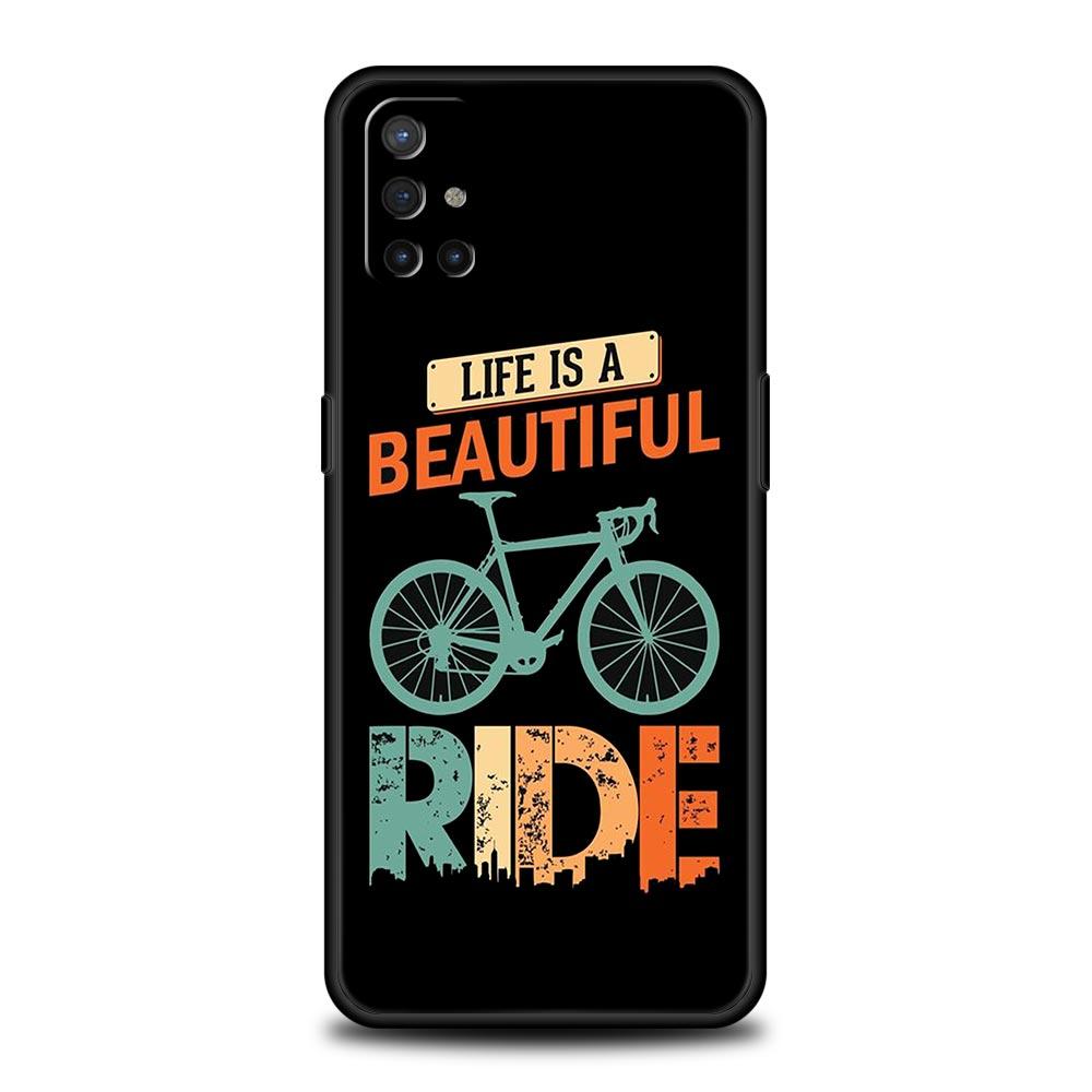 Mountain Bike Cycling art Phone Case For OnePlus 12 11 10 9 8 7 7T Pro 12R 10R 9RT 9R 8T Nord N100 N200 N10 2T CE 2 5G Cover