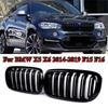 Car Front Bumper Hood Kidney Grill Racing Grilles Replacement Diamond Style For BMW X5 X6 2014- F15 F16 Grill Accessories