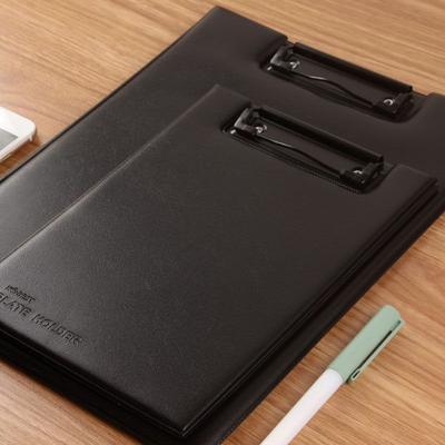 A4 Plate Holder Flip Folder Laminated Board A5 Folder Pu Document Folder Clip Signing Folder Writing Pad Plate Holder Club Folder