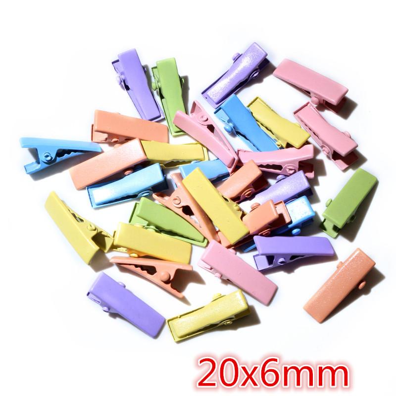 

50 шт. Смешанные случайные цвета Заколка-крокодил Зажимы для волос Заколки для изготовления украшений своими руками Аксессуары Фурнитура