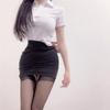 Sexy Cosplay Secretary Uniform Shirt and Short Skirt Set Two Piece Cosplay Costume