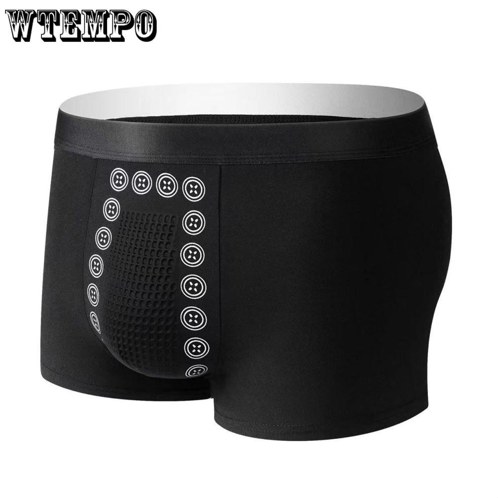 Men's Underwear Comfortable and Breathable Mid Waist Flat Corner Underwear Antibacterial Crotch