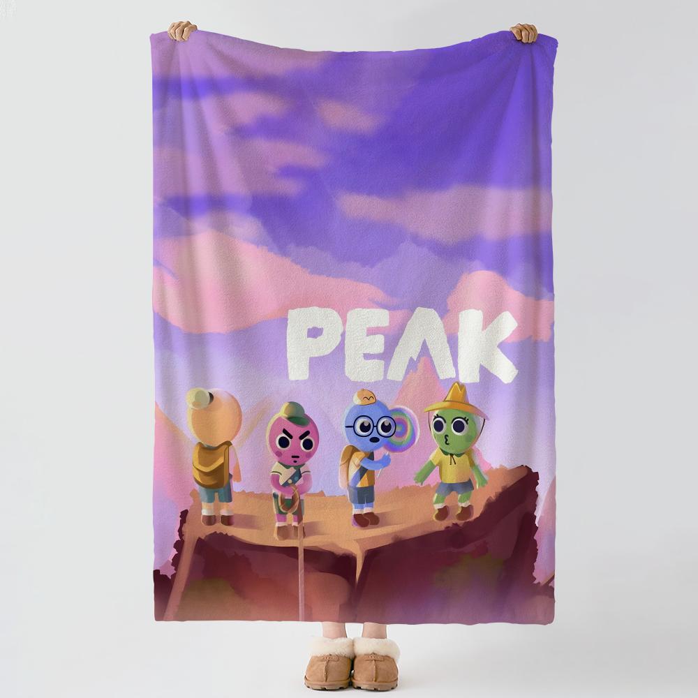 brand P-PEAK-k Throw Thick Comfort Flannel Quilt, Multi-scene Use Indoor Outdoor Daily Nap