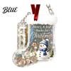 Christmas Party Gift for Friends Cash Stocking Money Holder Hanging Ornament Unique Acrylic Keepsake Ornament Xmas Tree Decoration Box