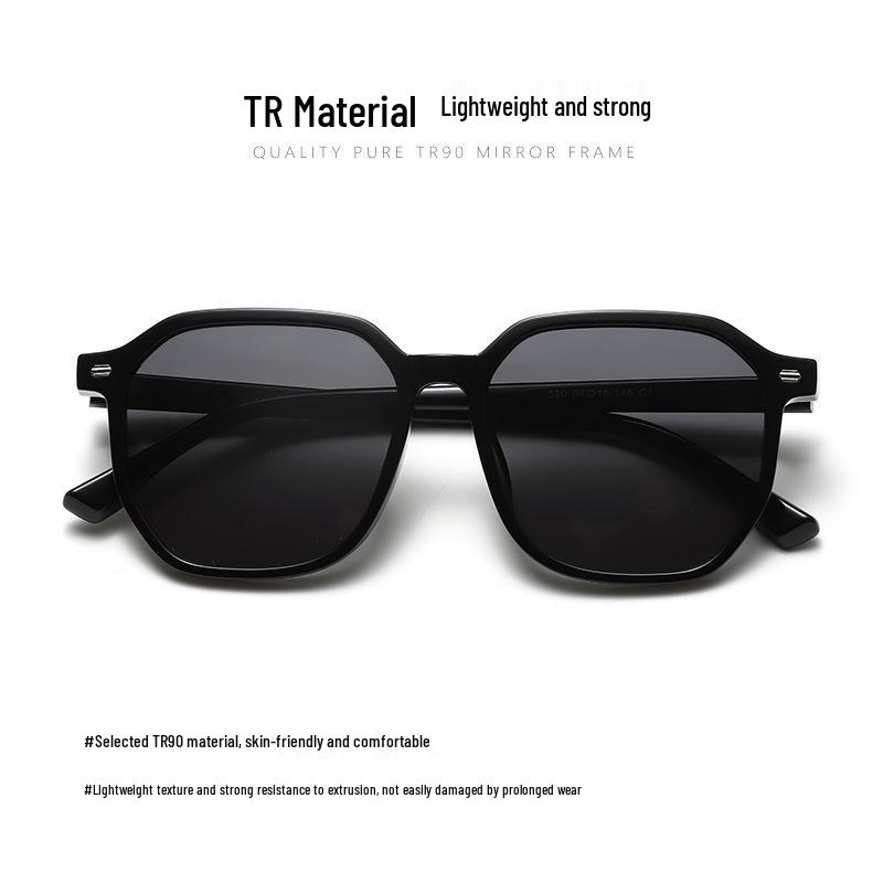 Cross-Border Fashion UV Protection Polarized Sunglasses for Women and Men - Stylish for Square and Round Faces.