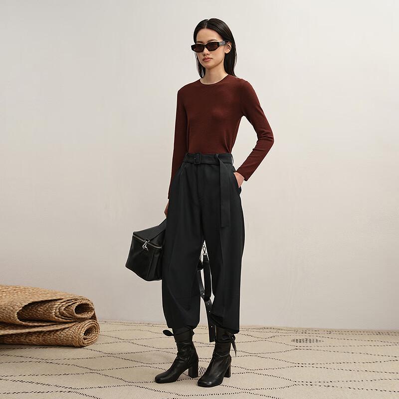 Less 2025 Winter Straight-Leg Commuter Trousers
