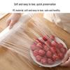 CHAHUA Food Grade Cling Film, Microwave & Fridge Safe, 2 Rolls