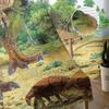 Green Forest Dinosaur Modern Curtains For Living Room Transparent Tulle Curtains Window Sheer For The Bedroom Accessories Decor