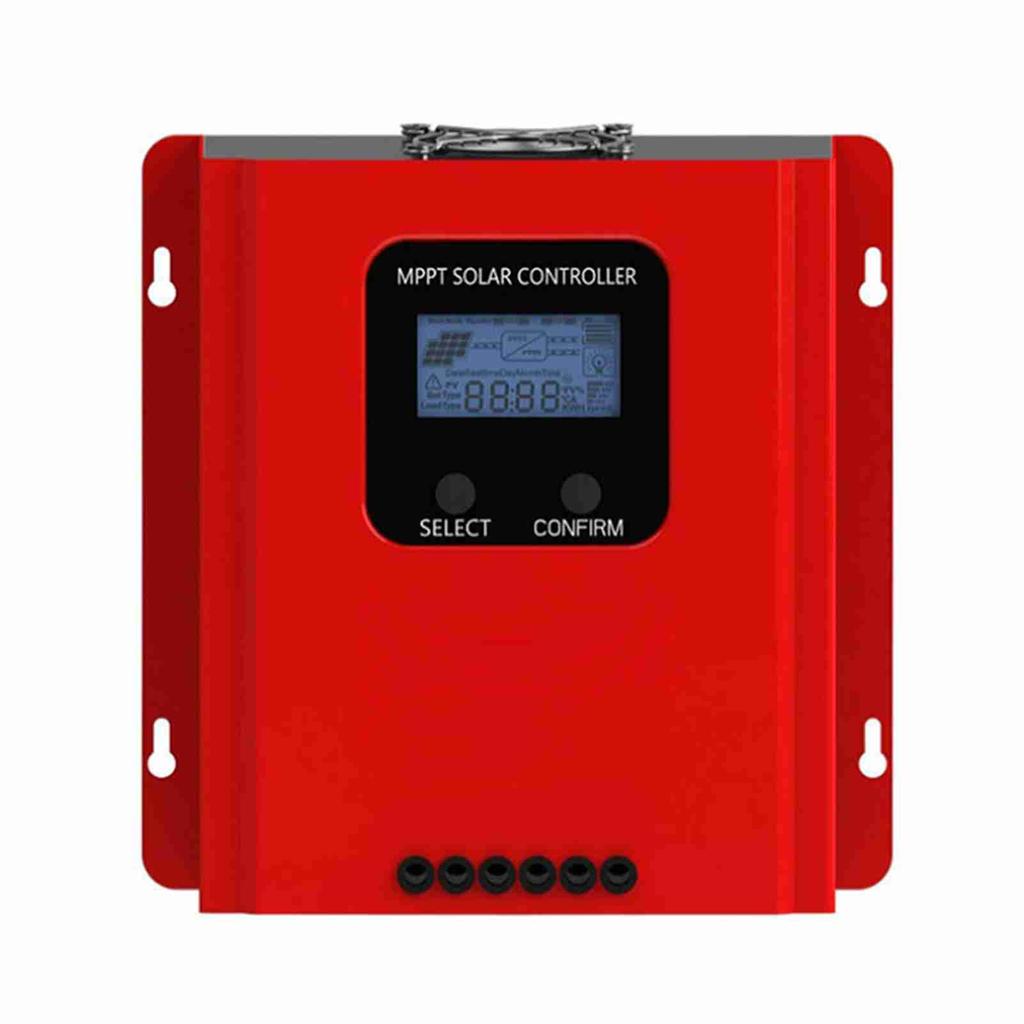 60A Solar Controller, MPPT Efficiency, LCD Display,   Communication for 12V 24V 36V 48V Auto Identification Battery