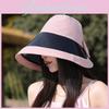 Fashionable Outdoor Sun Visor Cap With Large Brim And Uv Protection For Casual Wear