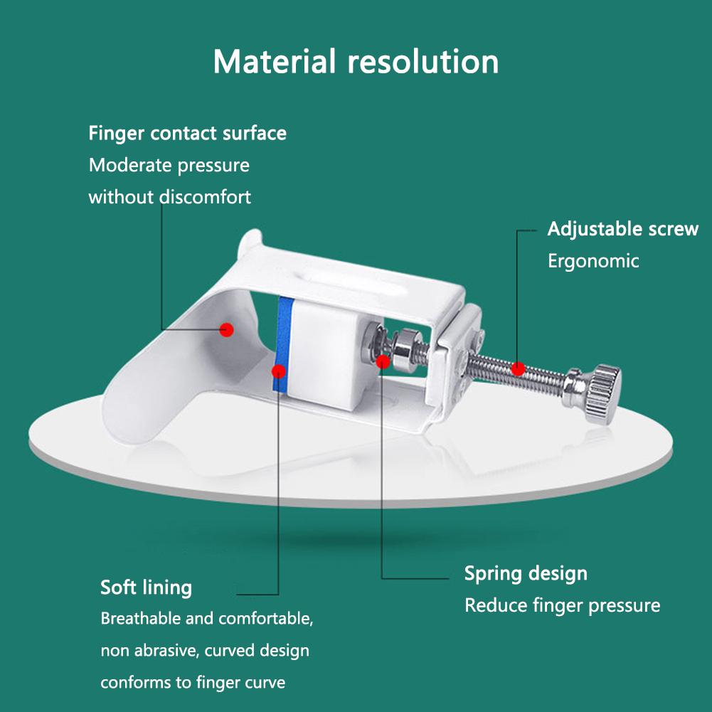 Finger Straightener Finger Joint Pressing Device Hand Arthritis Injury Holder Finger Fixer for Finger Pain Easy Pressing Splint