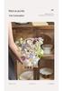 Creative Handwoven Flower Basket - Floral Arrangement DIY Kit for Home Decoration