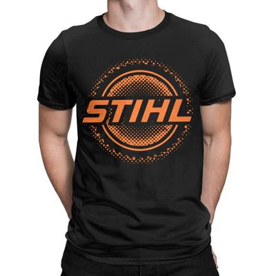 Graphic Printing S-stihls T Shirt For Unisex Pure Cotton Tee Shirt Short Sleeve Clothes