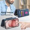 Wallet Card Slot Flip Holder Magnetic Case for Magsafe IPhone 15 14 13 12 11 Pro Max XS Plus XR Leather Mac Safe Cover