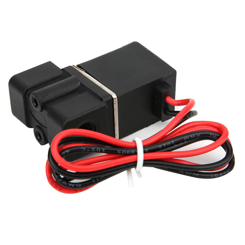 Plastic Electric Solenoid Valve 12V 2 Position 2 Way Water Oil