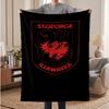 St George Illawarra Dragons Soft Warm Flannel Blankets Comfortable Blanket for Home Decoration Gifting