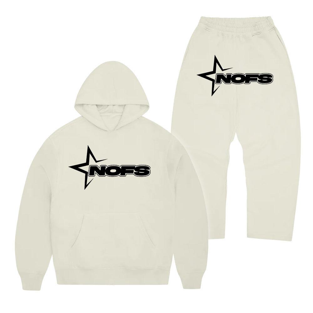 Neues Y2K Hip Hop Street Hoodie Set Sweatshirt Gothic Punk Rock Hose Streetwear