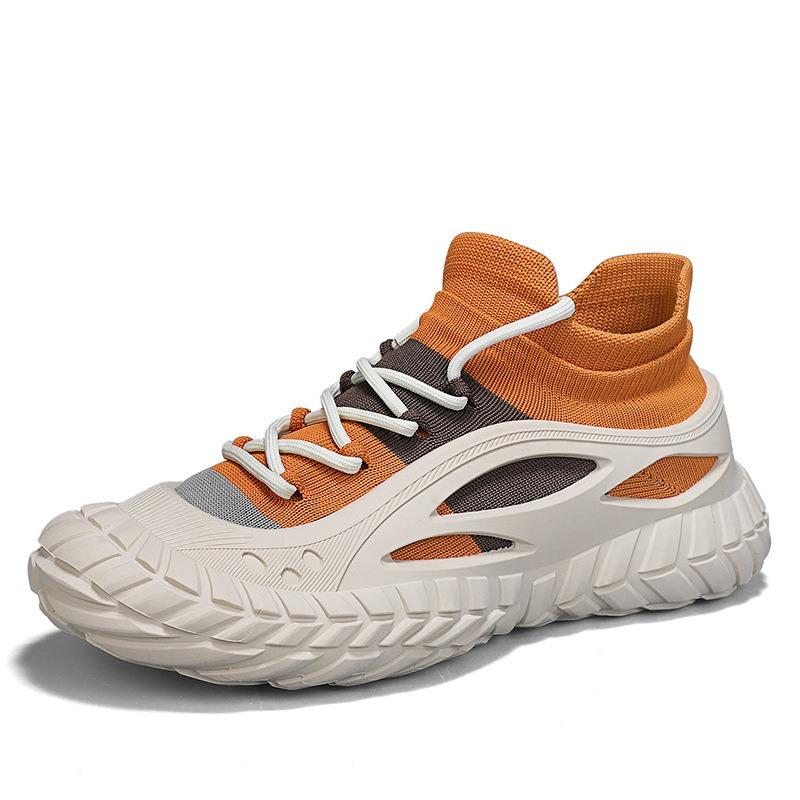 Frühlingsneue Herren-Sportschuhe, Fliegenstrickschuhe, Socken und Schuhe, Slipper, vielseitige Freizeitschuhe