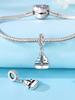 Charms Plata Ocean Travel Ship Luggage Beads Charm Copper Plated Fit Charms Original Bracelet For Jewelry Making Diy Charm