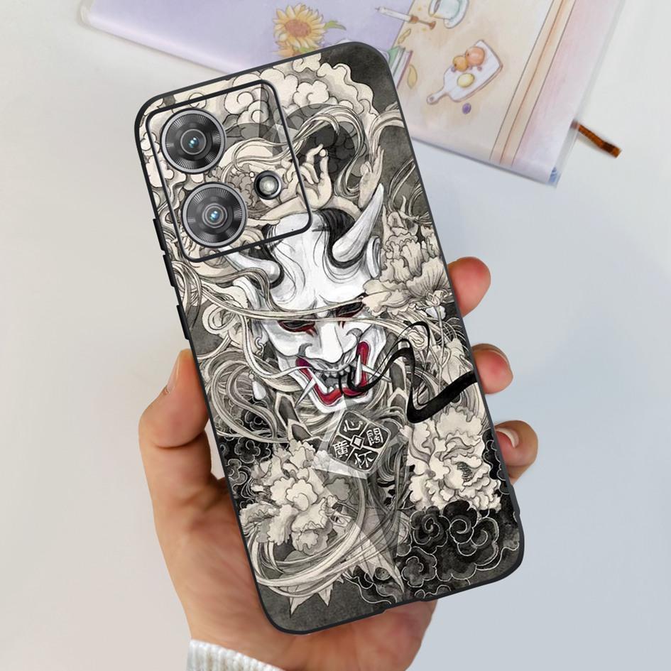 

For Motorola Edge 40 Case Moto Edge 40 Neo 5G 2023 Cover Stylish Pattern Soft Slim Black Fundas For Moto Edge40 Edge40Neo Bumper Moto Edge 40 Neo