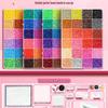 Colorful Perler Beads Refill Pack with Tools: DIY Fusion Beads Set