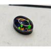 Natural Oval Cabochon Black Fire Opal Australian 1-2 Ct Fabulous Loose Gemstone