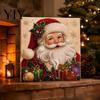 Family Crafting Activity Set Christmas Faux Pearl Painting Kit, 3D Art DIY Kit with Handmade Home Decor Frame, Beads Craft for Adults Beginner Holiday