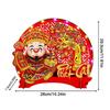 Wealth Table Ornament Nodding Vietnamese Centerpiece Felt Table Decorations with Light for New Year Spring Festival Home