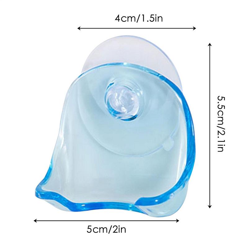 Suction Cup Razor Holder Suction Cup Shaver Storage Rack Shower Razor Holder Shaver Holder for Bathroom & Kitchen Shower Hooks