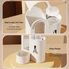 2-in-1 Automatic Food Dispenser No Drip Hamster Feeder And Waterer with Water Bottle for Hamster Guinea Pig Glass/Wire Cage Home