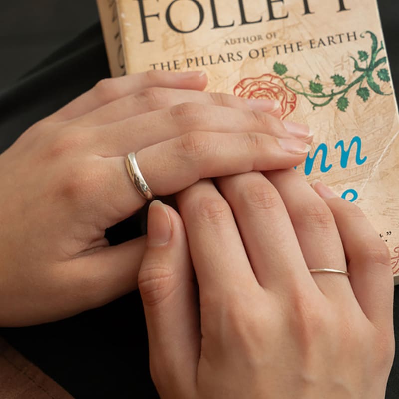 Ssecondo [Silver925]Everyday Silver Rings, Ina