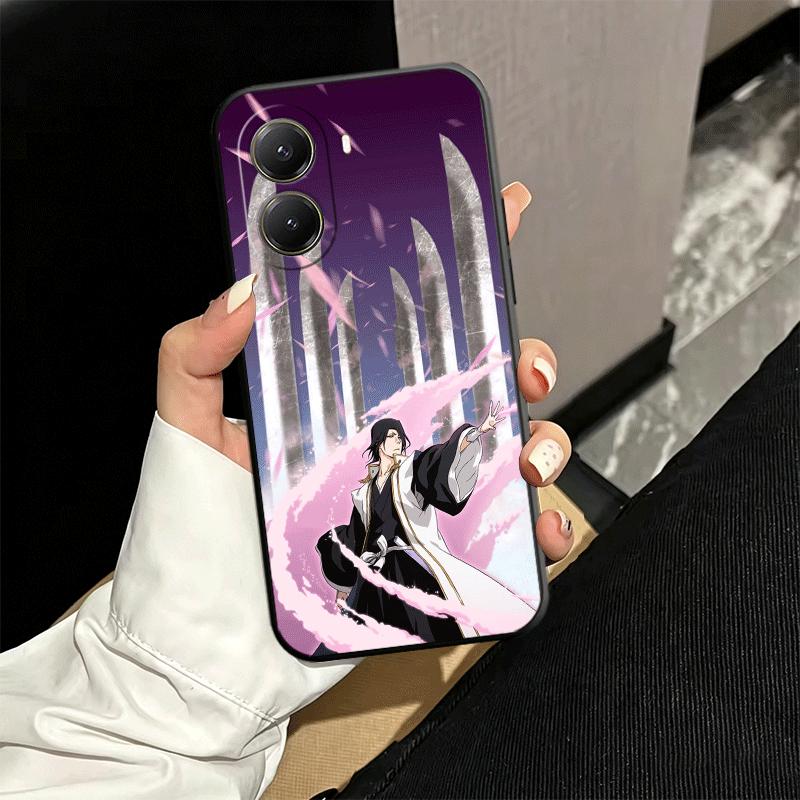 Bleach Kuchiki Byakuya Soft Phone Case for Xiaomi Poco X5 X6 X7 X8 Pro Max X3 F7 F8 Ultra M8 M7 M6 M5 Redmi 15 15C 14C 13C 12C X