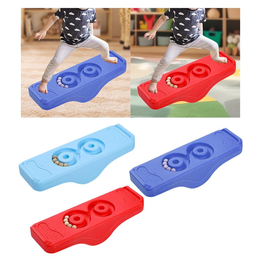 Portable PVC Balance Board for Kids Twisting Wobble Platform Anti Slip Strength Trainer for Physical Development