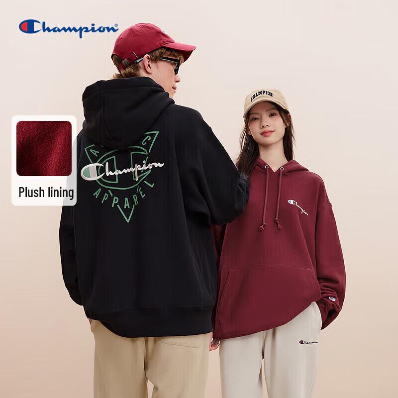 Champion Men s Embroidered Fleece Hoodie S