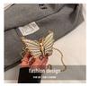2024 Butterfly Design Rhinestone Mini Handbag for Women