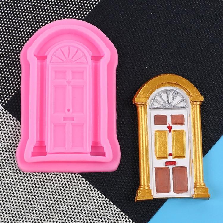 Door Frame Window Sugar Chocolate Fondant Mold Diy Baking Manual Biscuits Mold