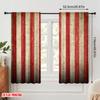 2pcs 2D flat printing Scene Curtain Evil Halloween Circus Carnival Festival Red and White Stripes Shouting Bloody Splashing