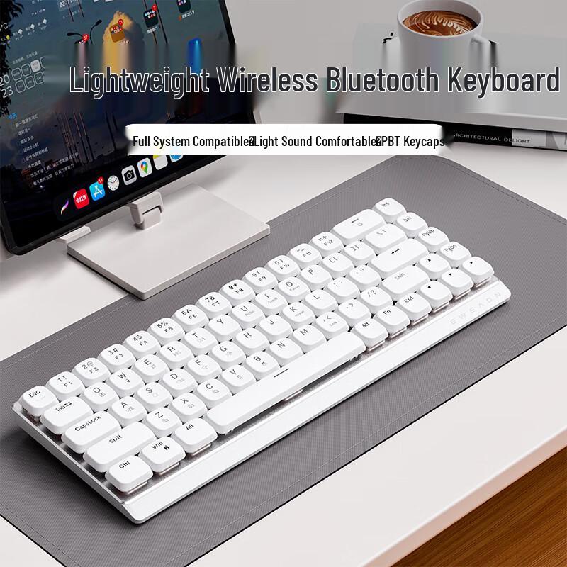 

Qisha Tri-Mode Wireless Mechanical Keyboard & Mouse Combo
