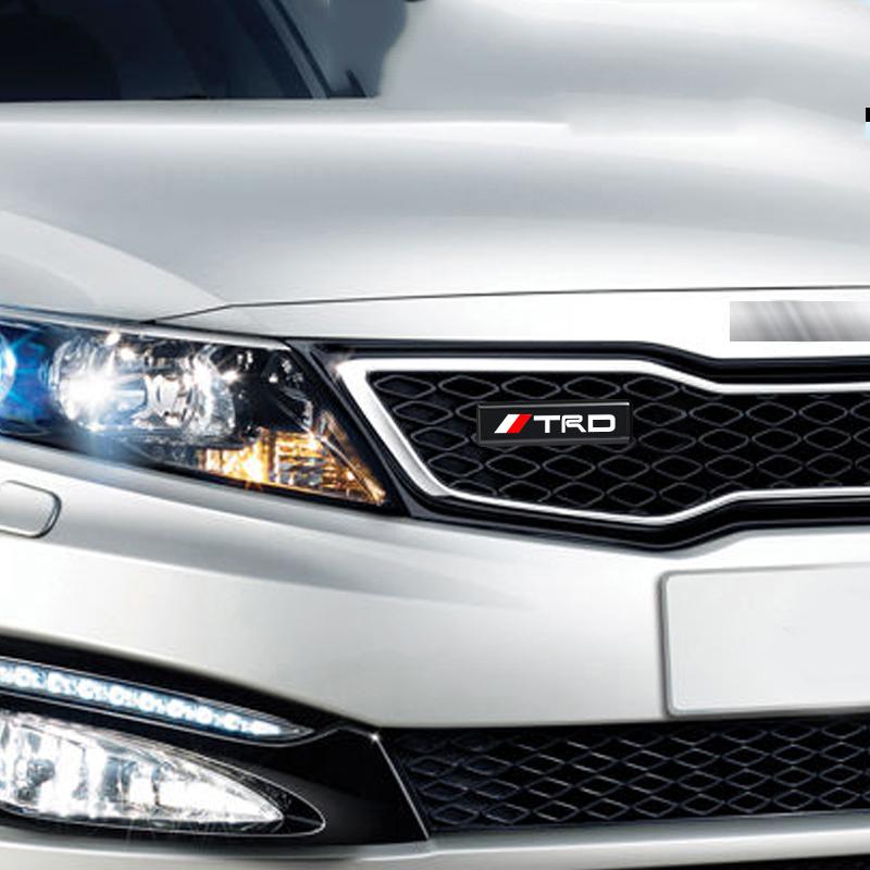 1pcs LED Car Door Welcome Light Car Logo Projector Car Badge for Toyota TRD Camry Highlander Land Cruiser Prado Avalon Reiz Rav4