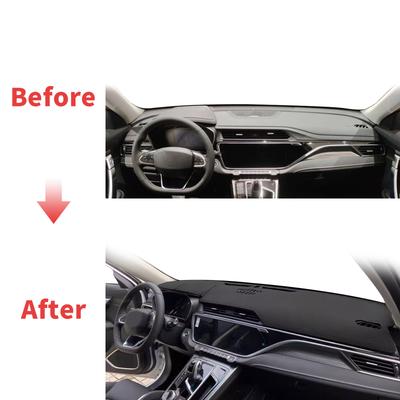 Fit for Geely Atlas Pro Azkarra 2020-2025 Car Dashmat Dashboard Cover Pad DashMat Sunshade Protective Carpet Leather Accessories