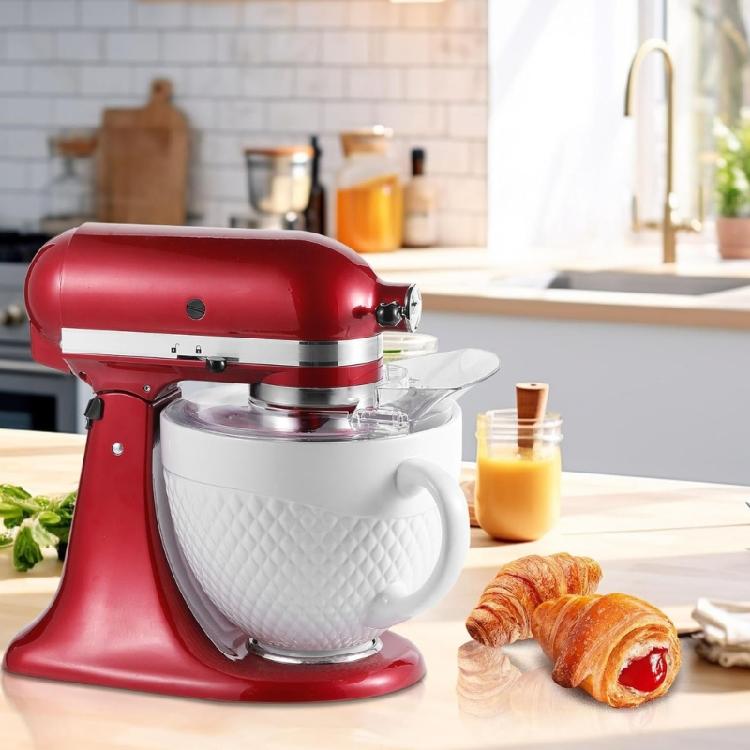 Splash Guard Replacement For 3.5 Quart Bowl Lift Stand Mixer With Pouring Shield Removable Pouring Accessories