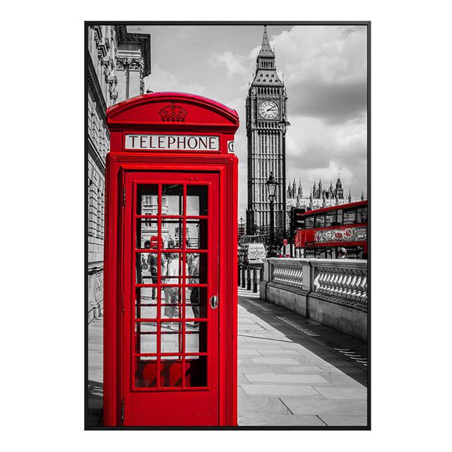 Modern Building Landscape Wall Art Pictures Canvas Painting Paris Eiffel Tower Poster For Living Room Wall Decorative Home Decor