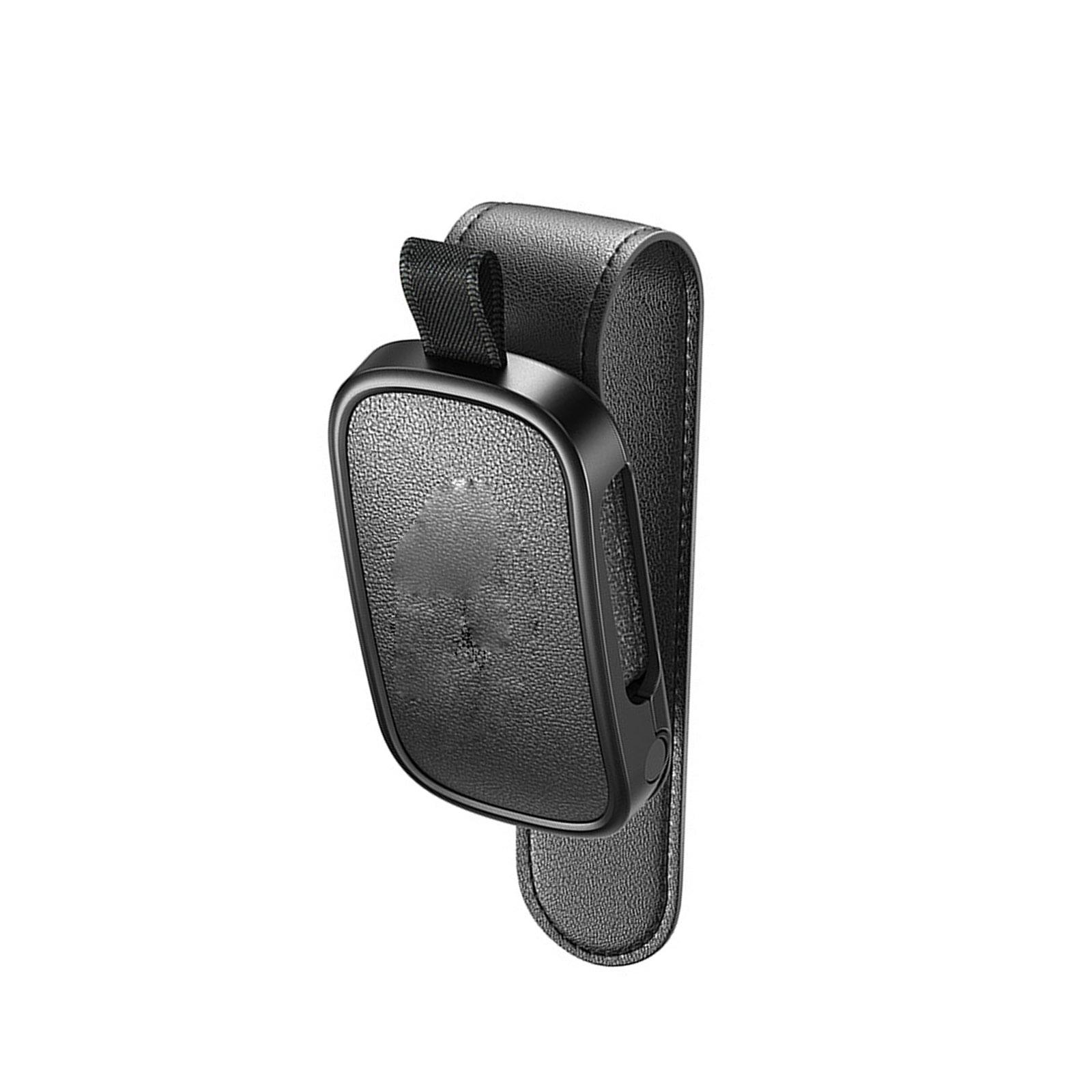 

Car Glasses Holder Magnetic Leather Glasses Holder Car Universal Exquisite Small Glasses Holder One Size