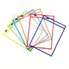 10pc Children's Learning Repeatable Erasable Transparent Color Dry Wipe Bag 100ml