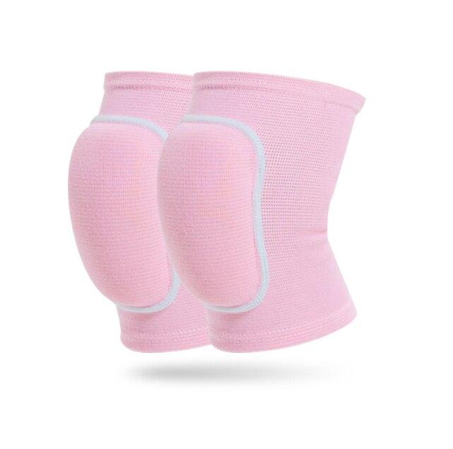 Joelheiras de Vôlei para Dançarinos Homens Mulheres Crianças Macias Respiráveis Protetoras de Joelhos Futebol Dança Yoga Tênis Corrida Ciclismo Uso