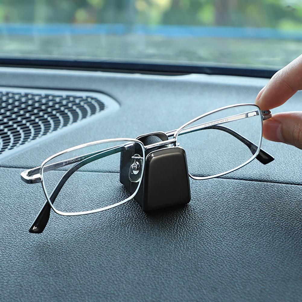 Car Sunglasses Center Console Glasses Clip Card Ticket Holder Stand Fastener Pen Case Eyeglasses Car Interior Accessories