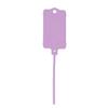 Reusable Colored Label Zip Tie with Integrated Hang and Marker Tags