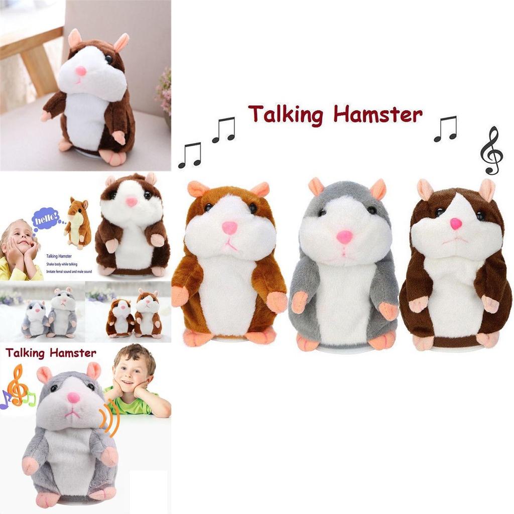 Fun Talking Hamster Toy | Mimicry Pet | Kids Gift | 15/18cm