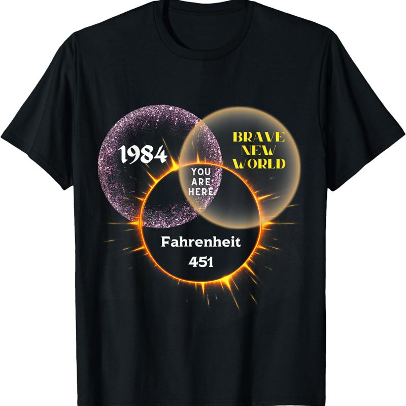 You Are Here 1984 Brave New World Dystopia Meme T Shirt Gift S 4XL